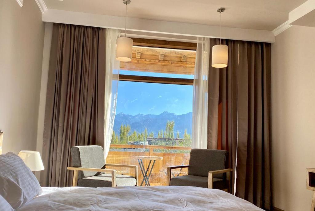 לה Hotel Amanthi Ladakh מראה חיצוני תמונה